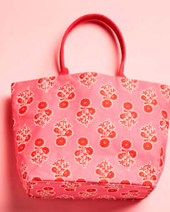 Floral Block Totes