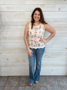 Daisy Bootcut with Side Slit Jeans by Judy Blue