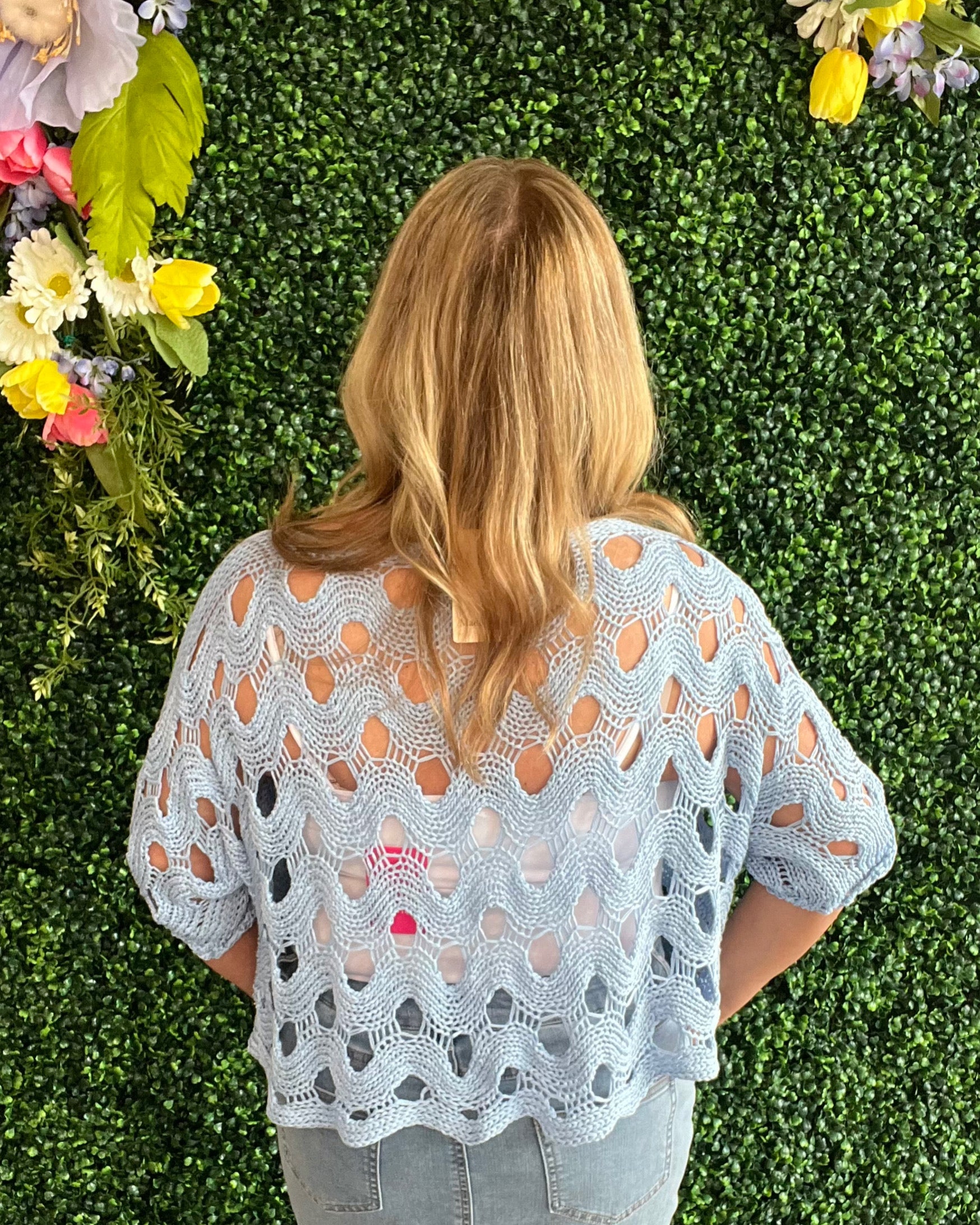 Mondello Open Knit Top