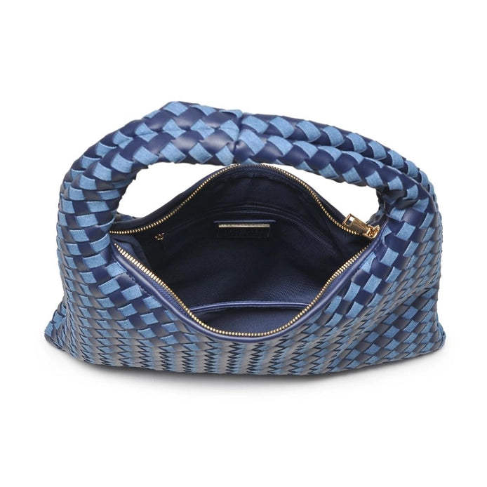 Leah Woven Hobo Purse