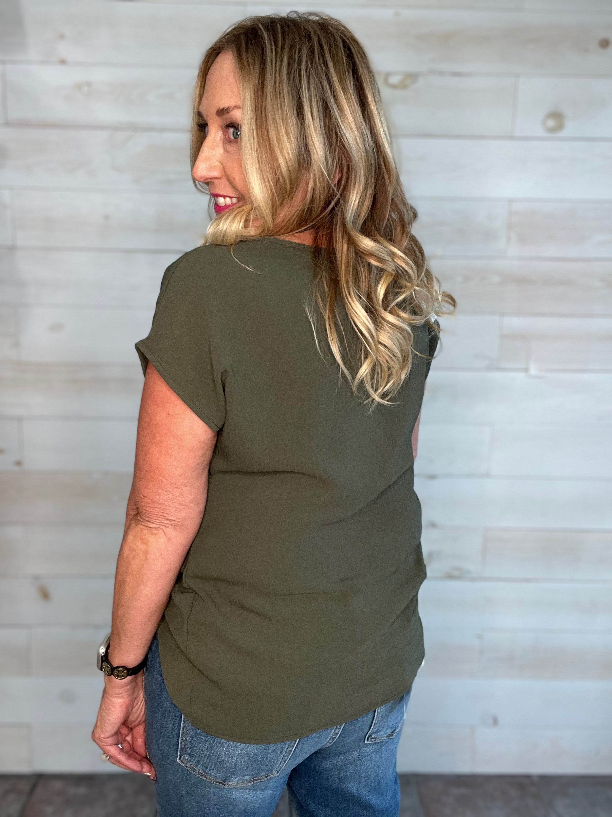 Everywhere Knotted Front Top in 2 Colors