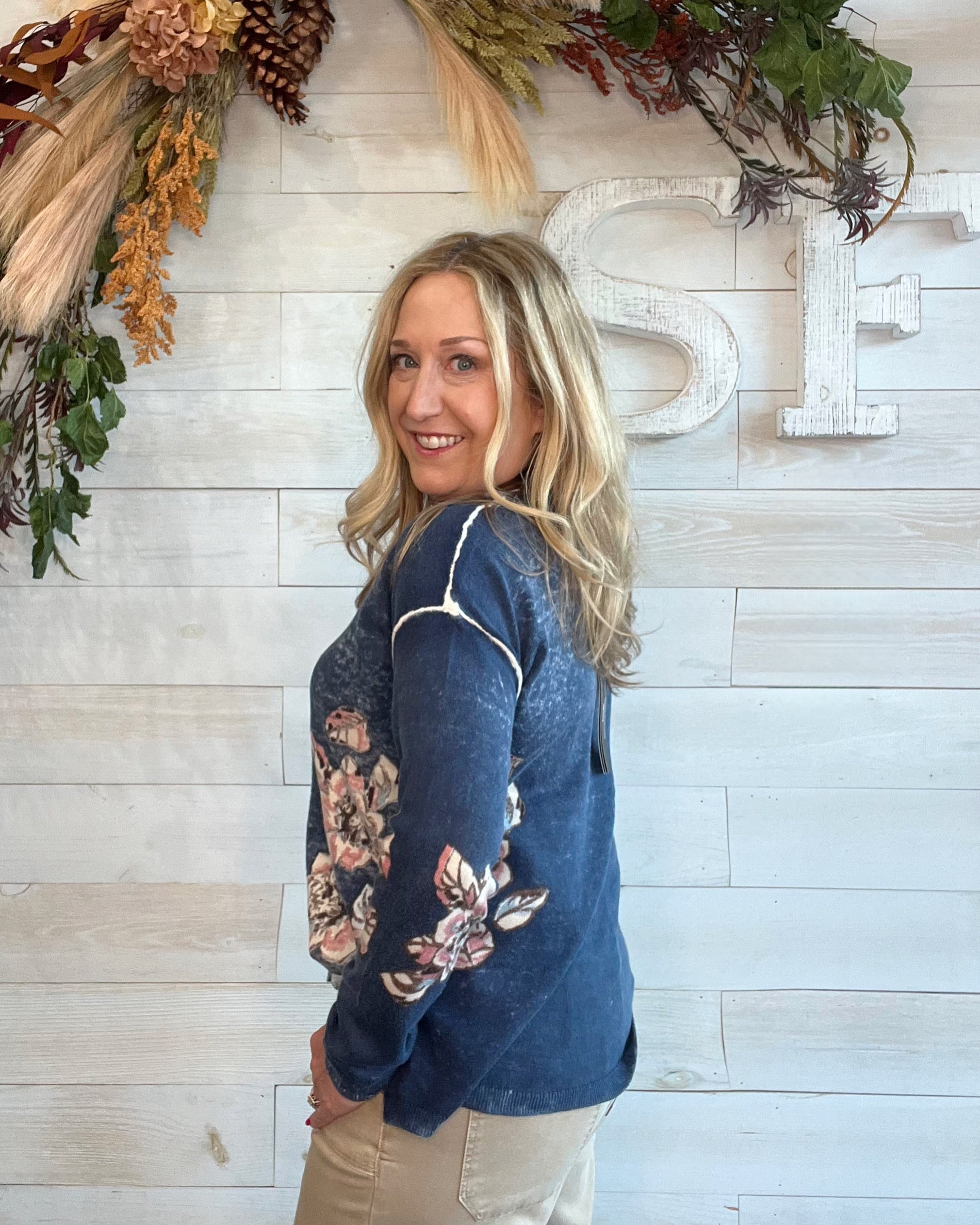 Double Charm Reversible Sweater