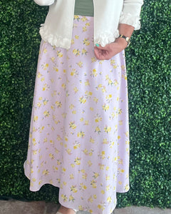 Petal Power A-Line Skirt