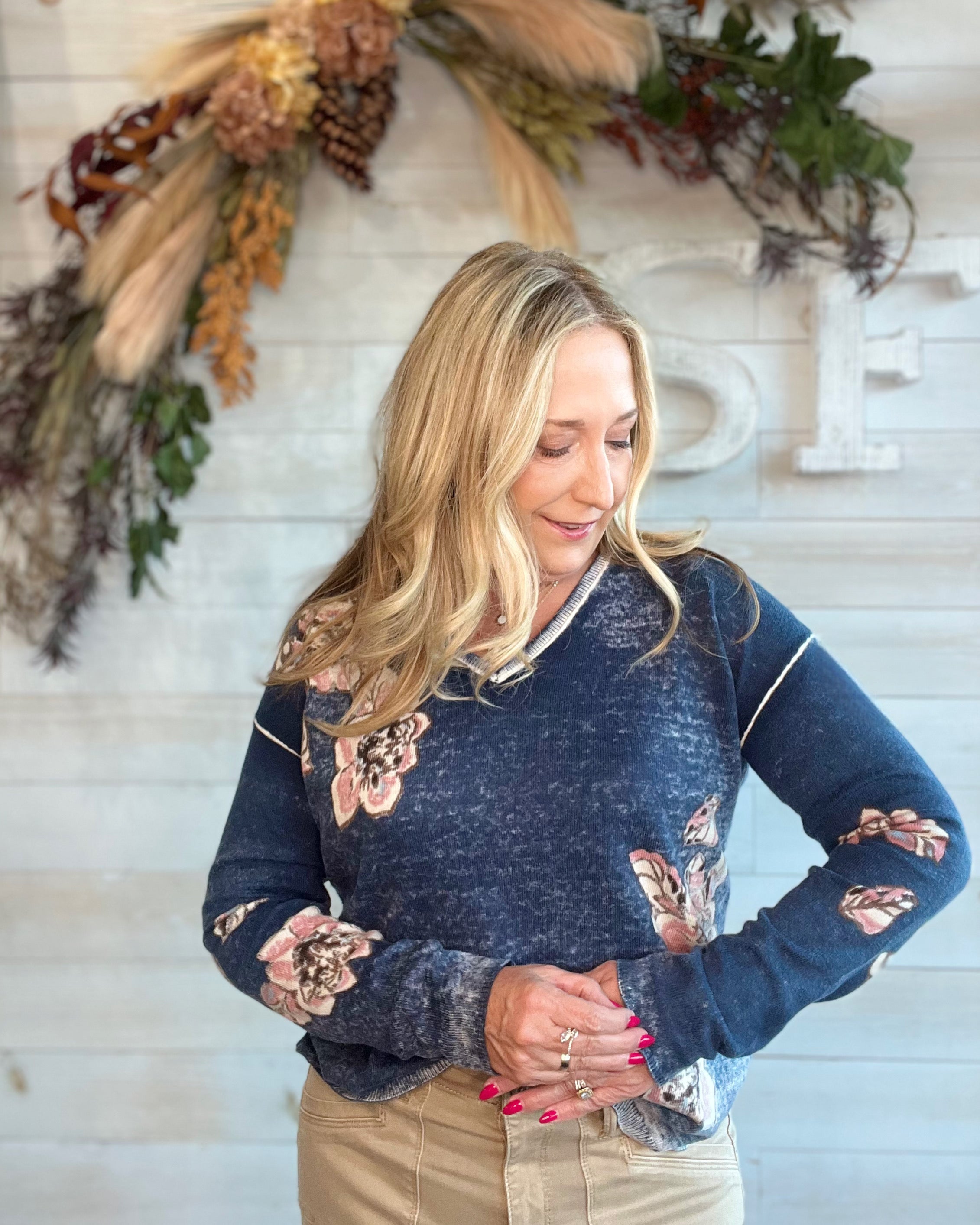 Double Charm Reversible Sweater