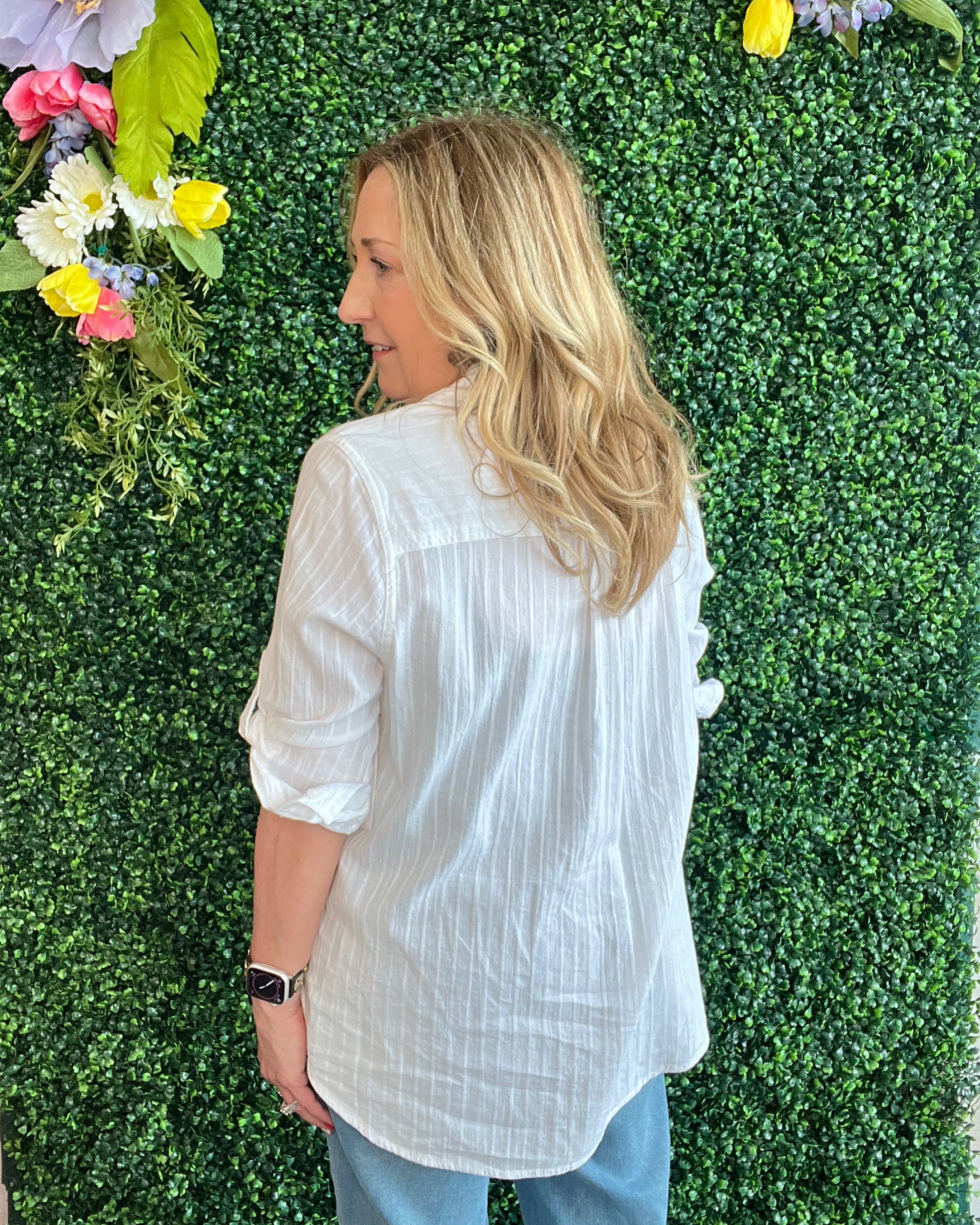 American Classic Button Down Top