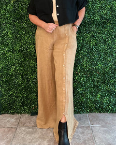 Tuscan Stroll Italian Linen Pants