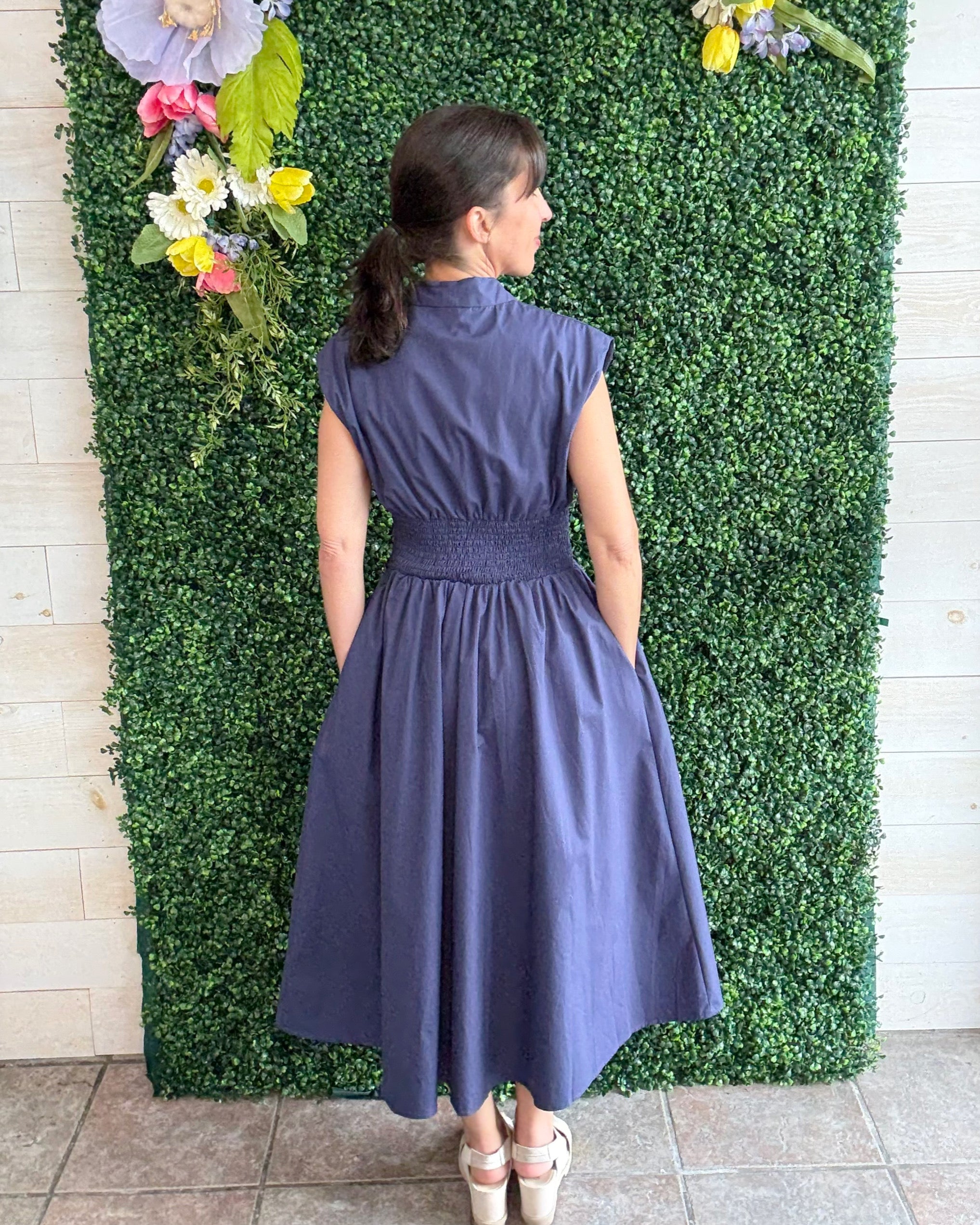 Just Watch Me Zip Front Dress