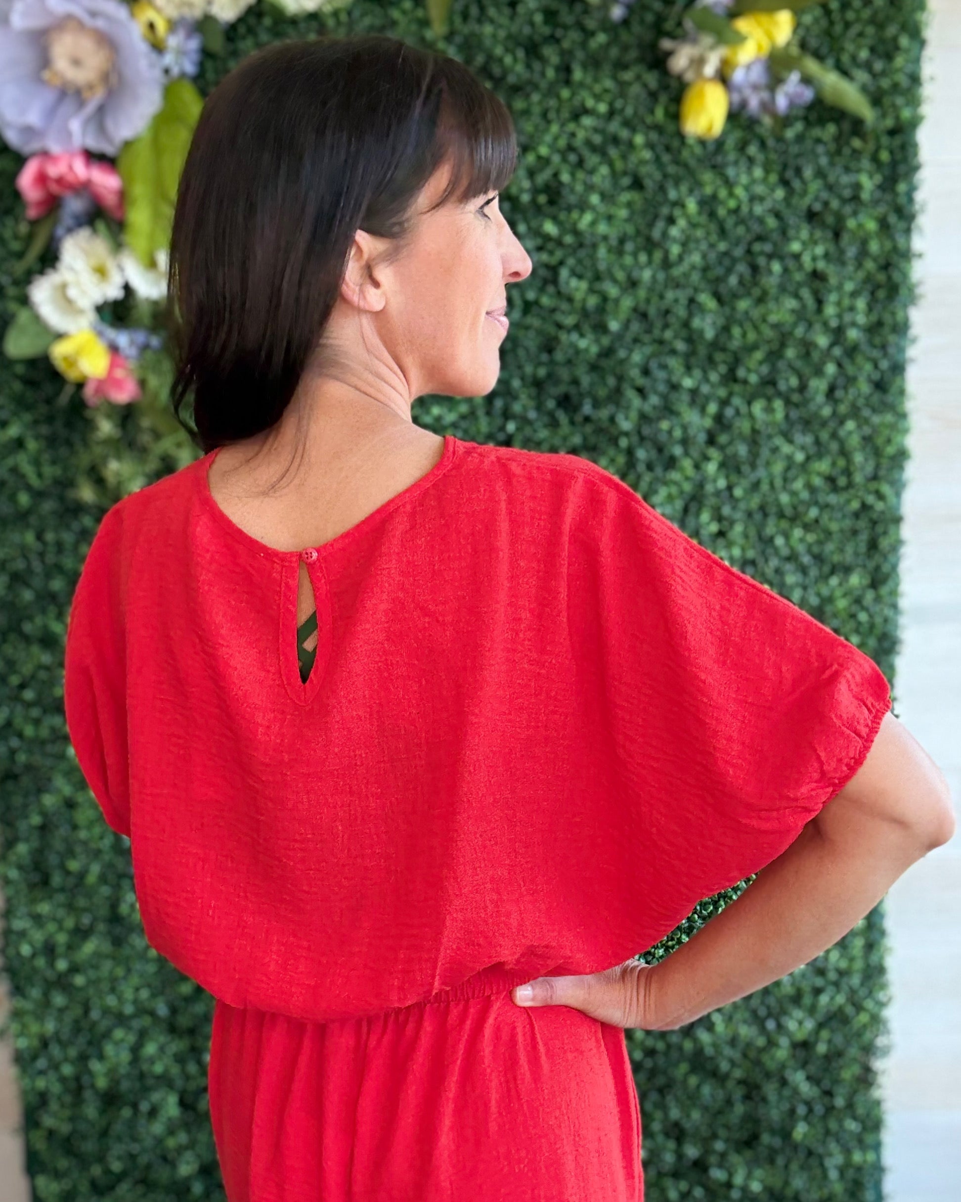 Baby, You're a Firework Top in Red