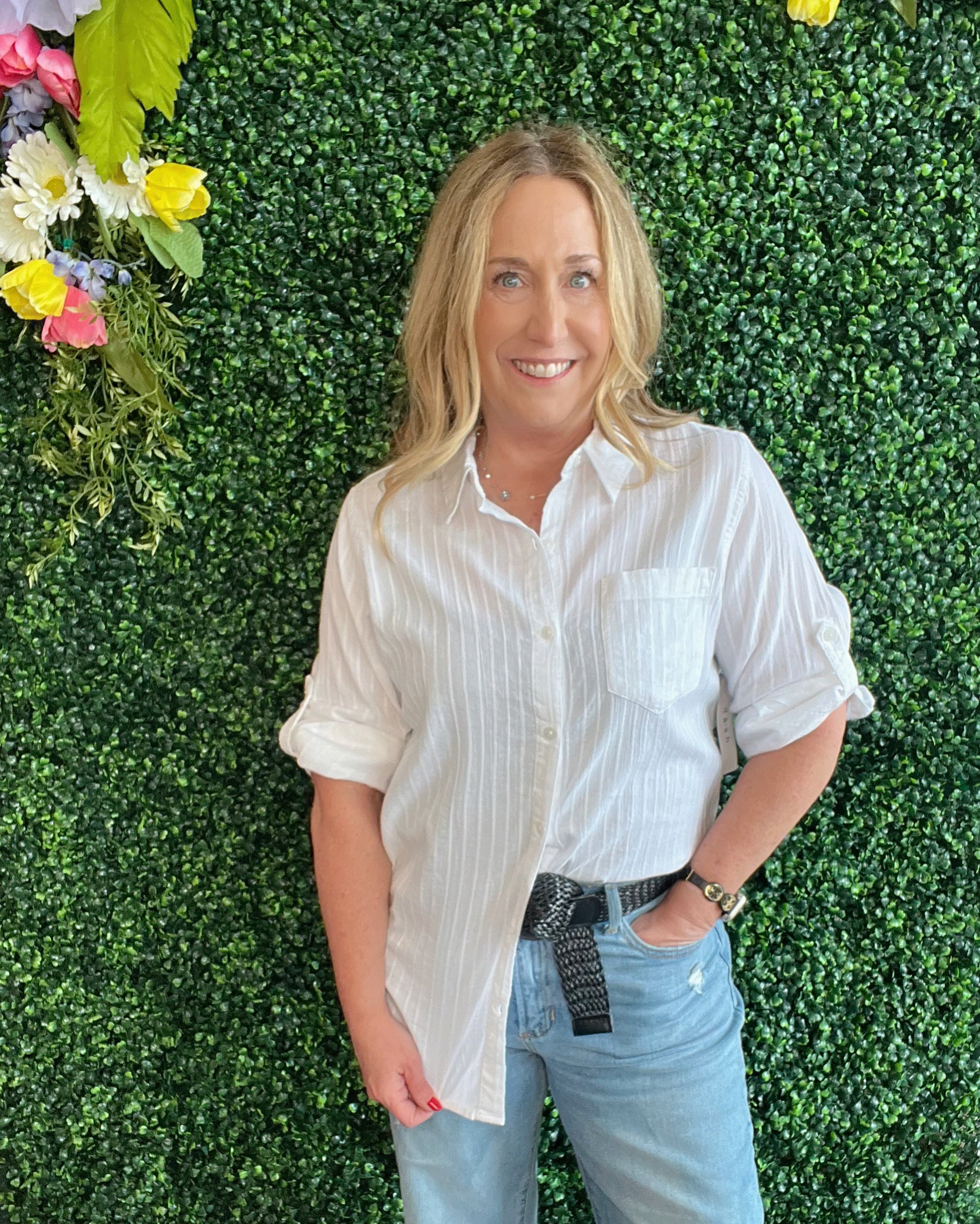 American Classic Button Down Top
