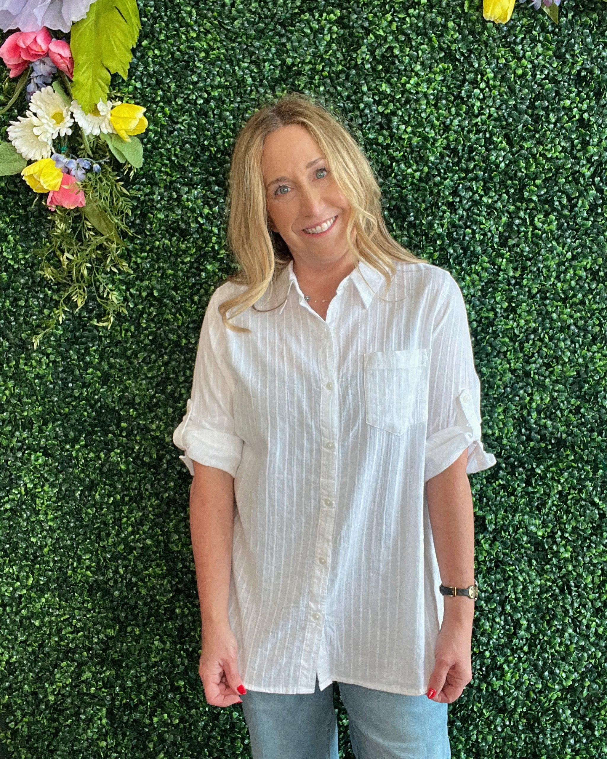 American Classic Button Down Top
