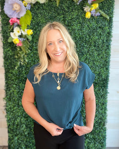 Everly Top with Knotted Waist