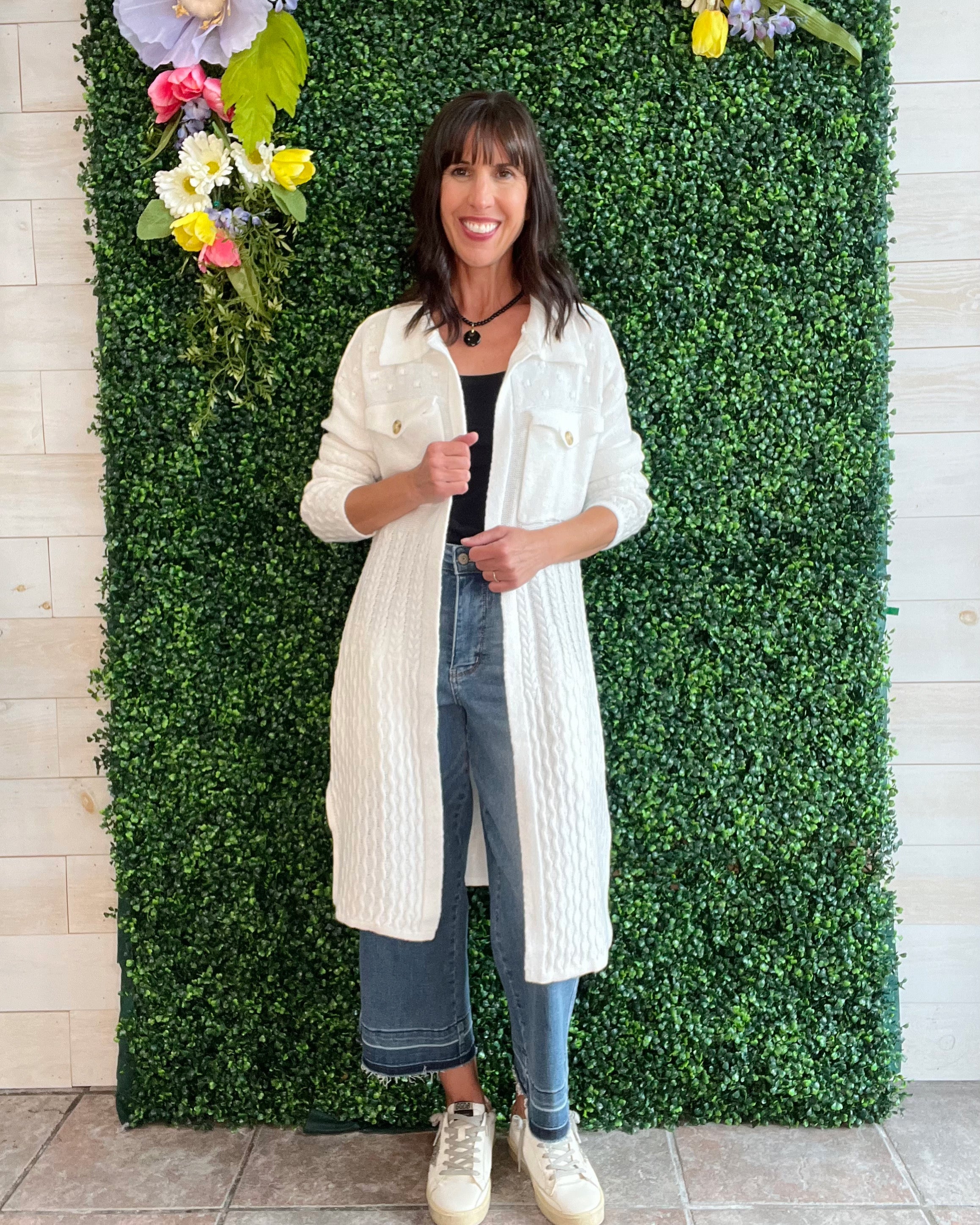 Cream and Cozy Cardigan