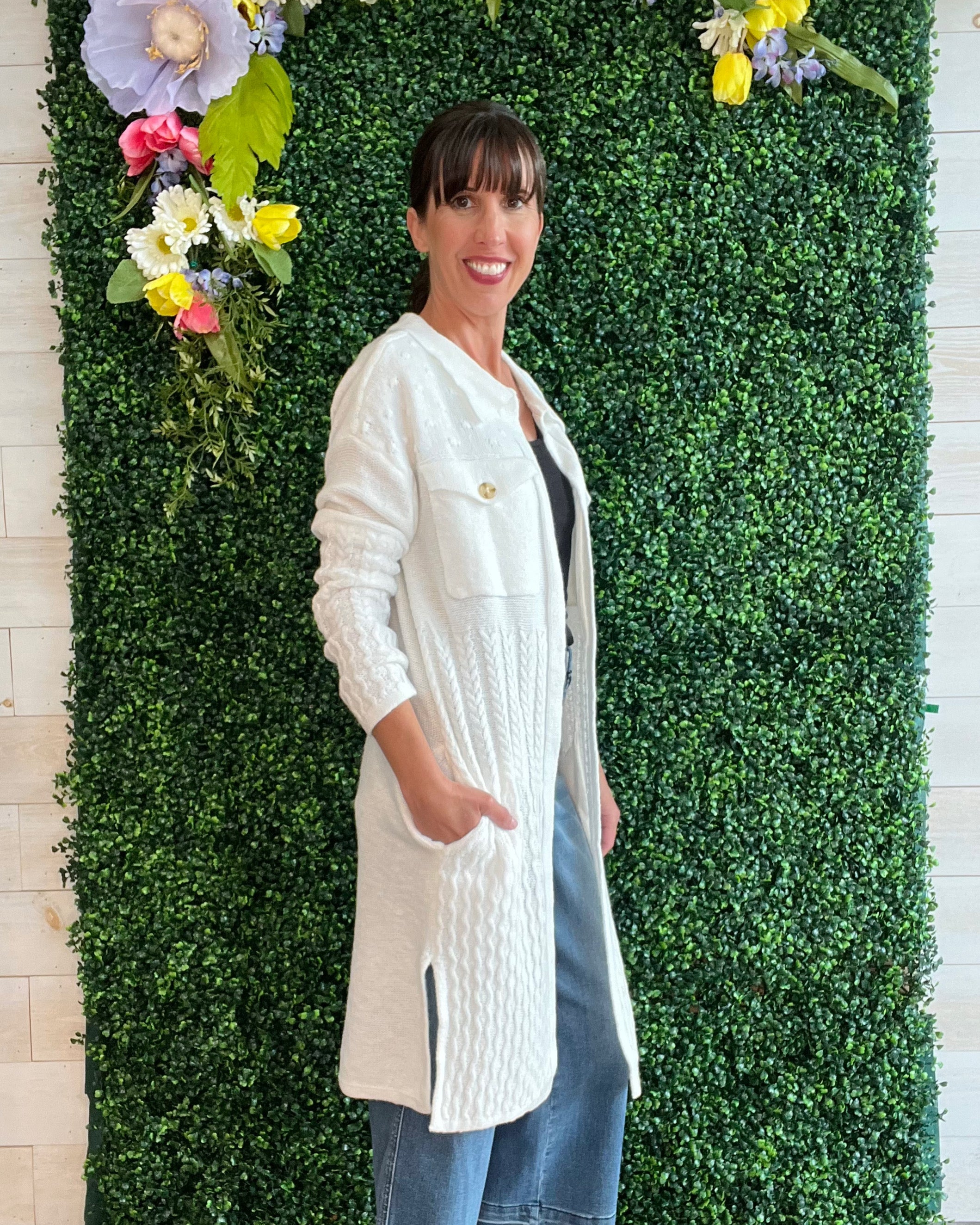 Cream and Cozy Cardigan