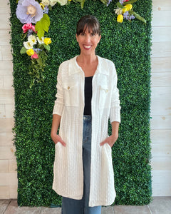 Cream and Cozy Cardigan