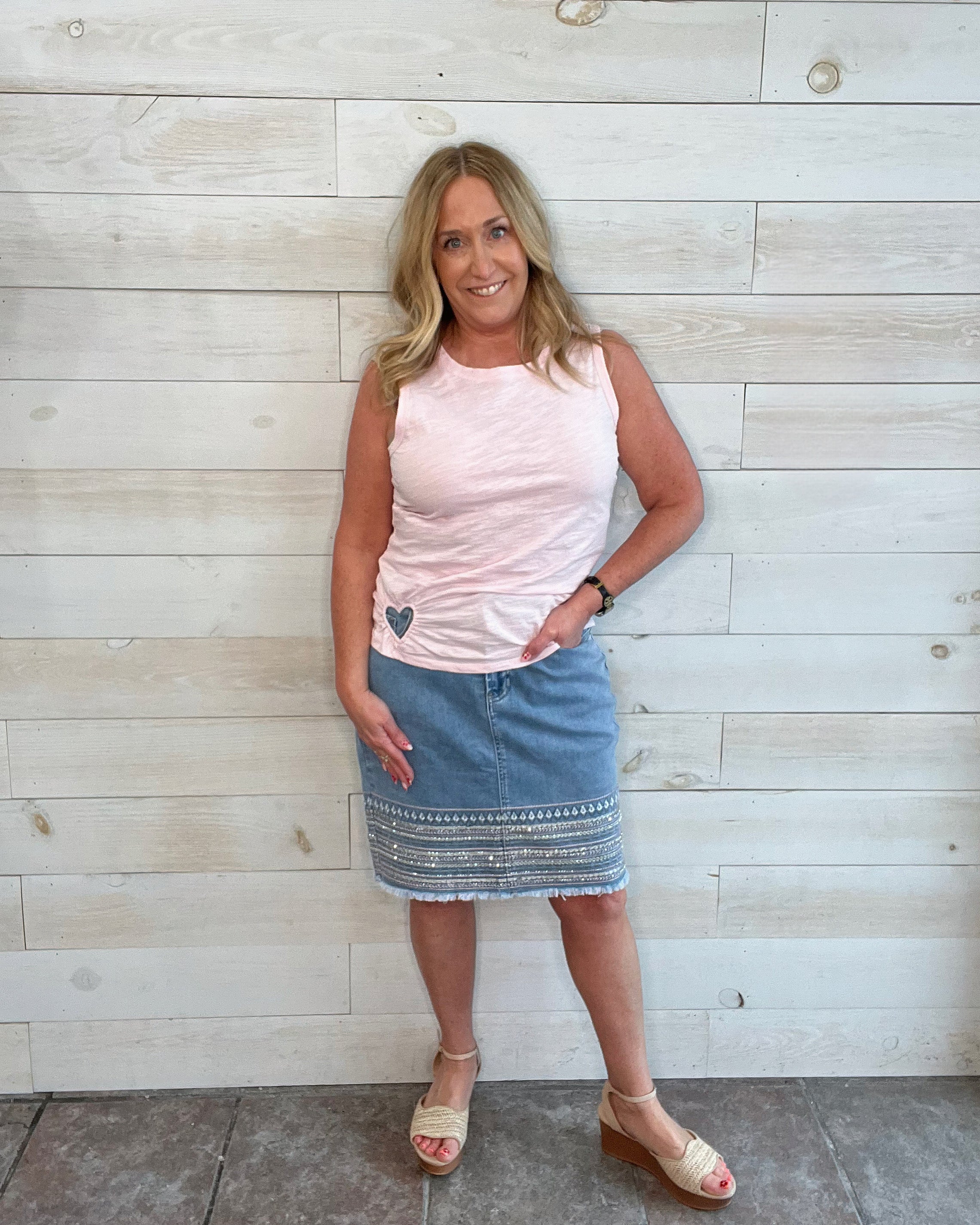 My Secret Heart Sleeveless Top