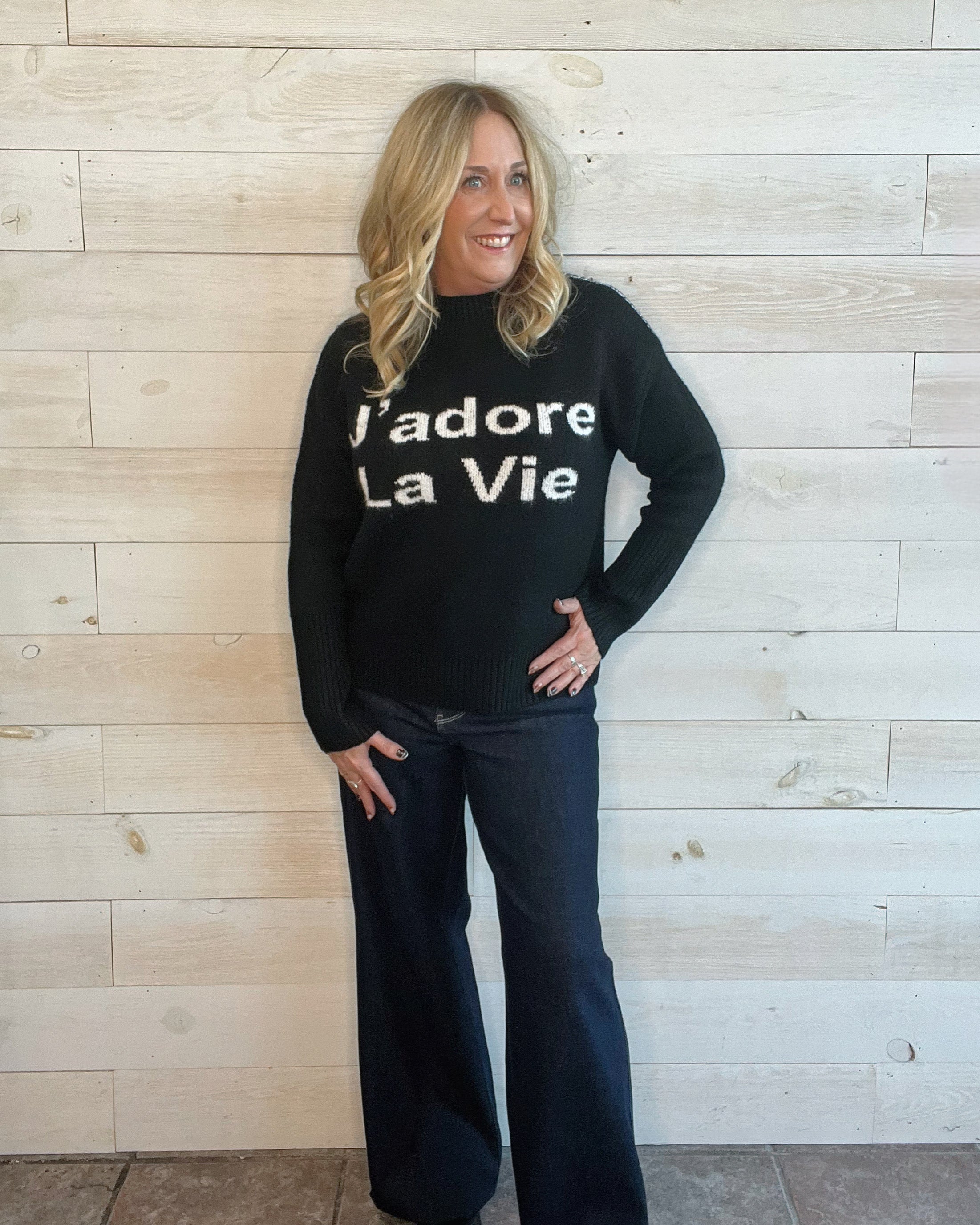 J'Adore La Vie (I Love Life) Sweater