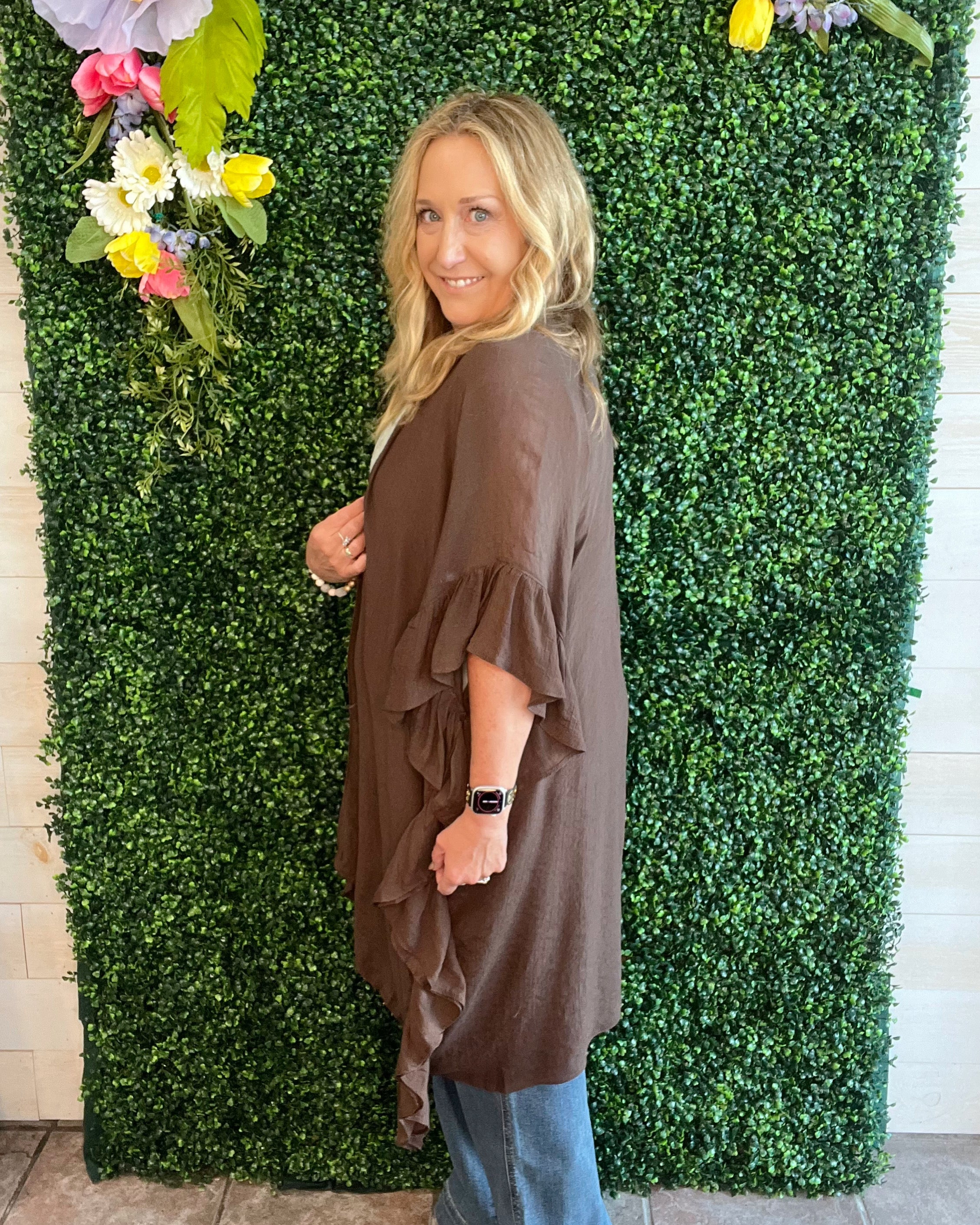 Romantic Ruffles Kimono