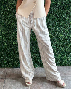 So Fresh Linen Wide Leg Pants