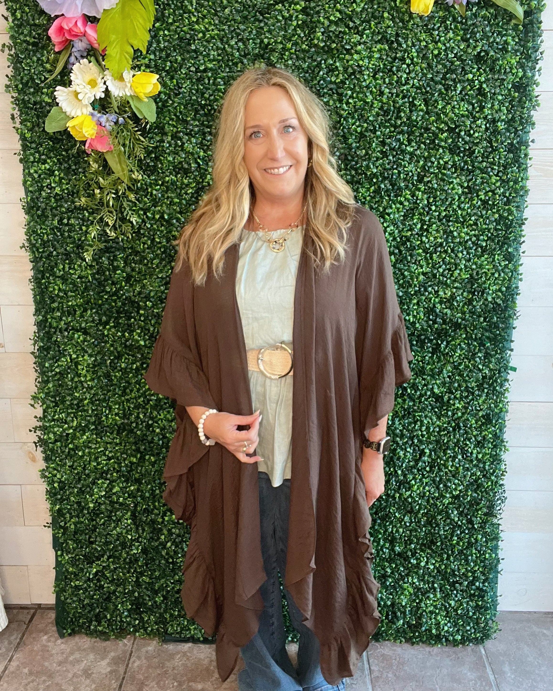 Romantic Ruffles Kimono