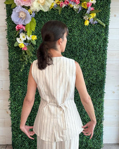 So Fresh Linen Vest Top