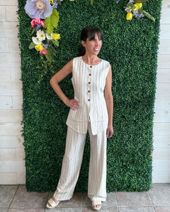 So Fresh Linen Vest Top
