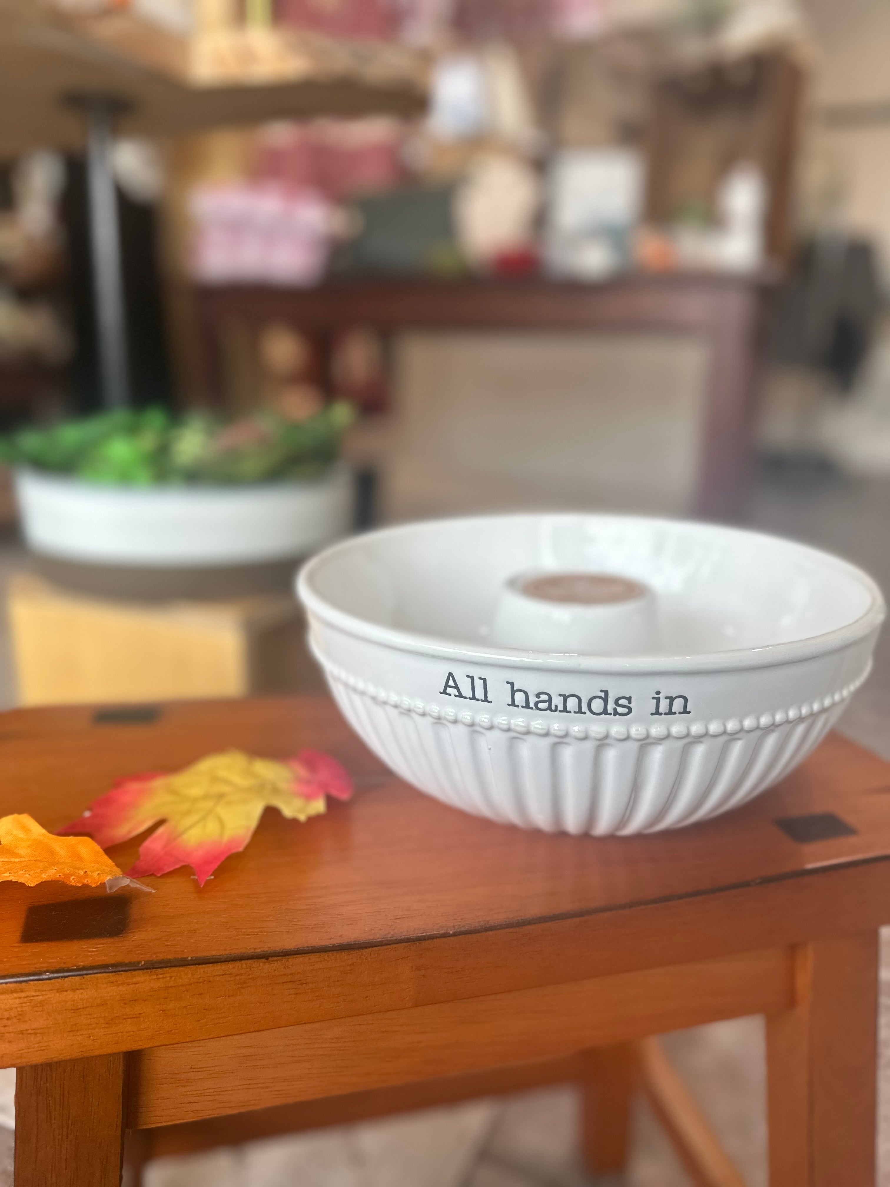 All Hands In Snack Bowl