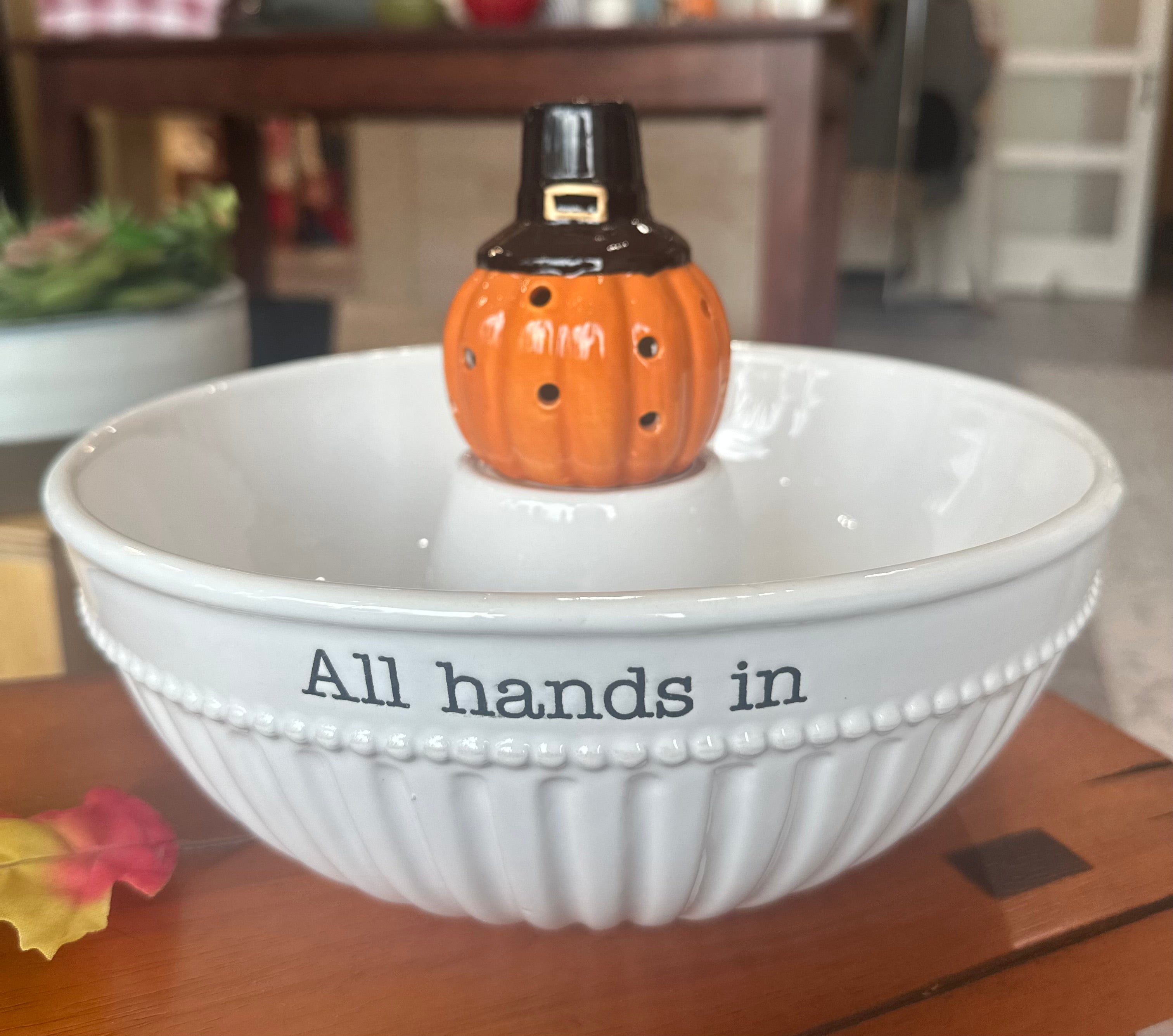 All Hands In Snack Bowl