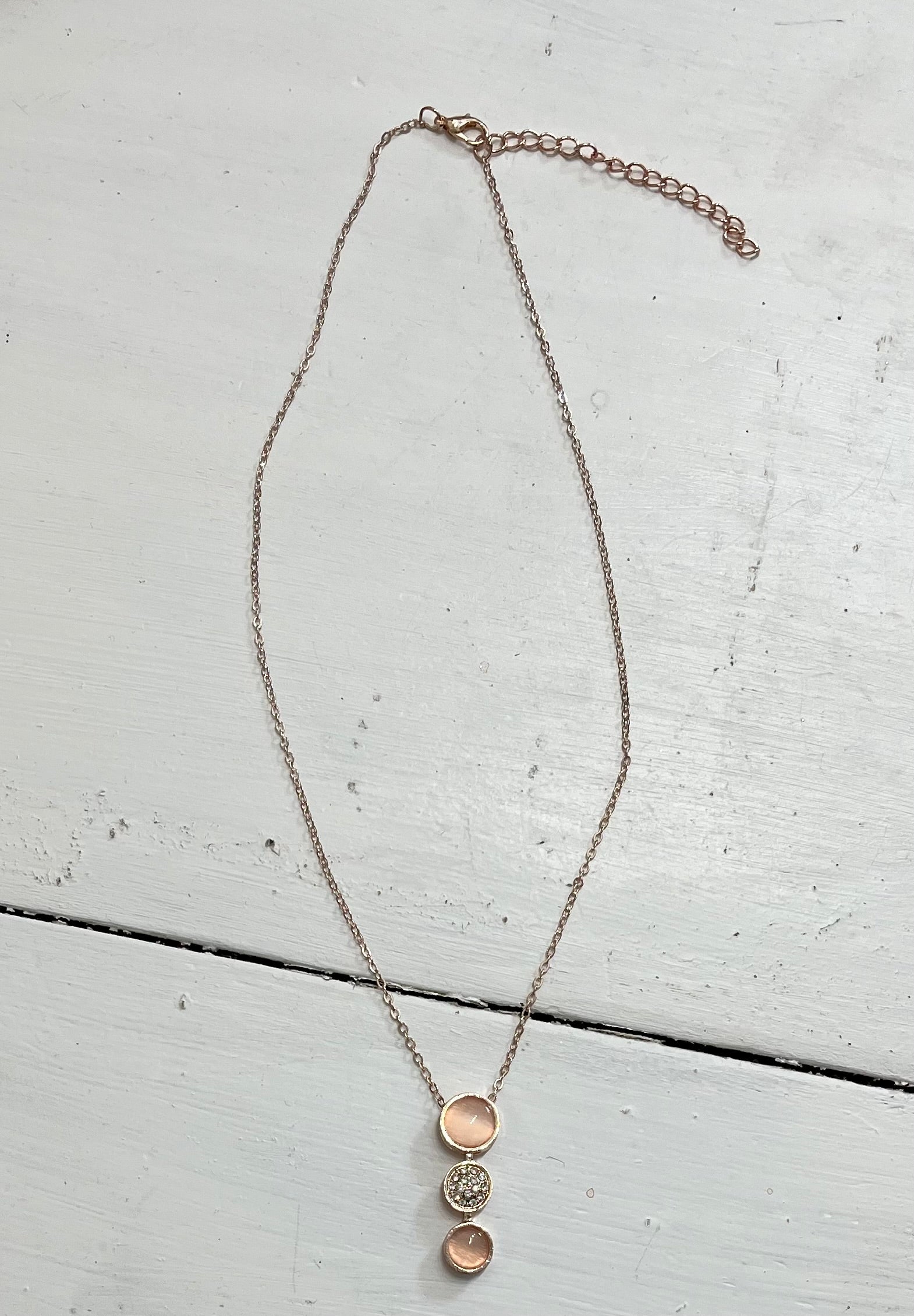 Grant Necklace Rose Gold