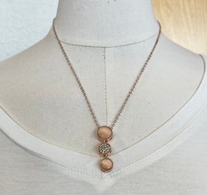 Grant Necklace Rose Gold