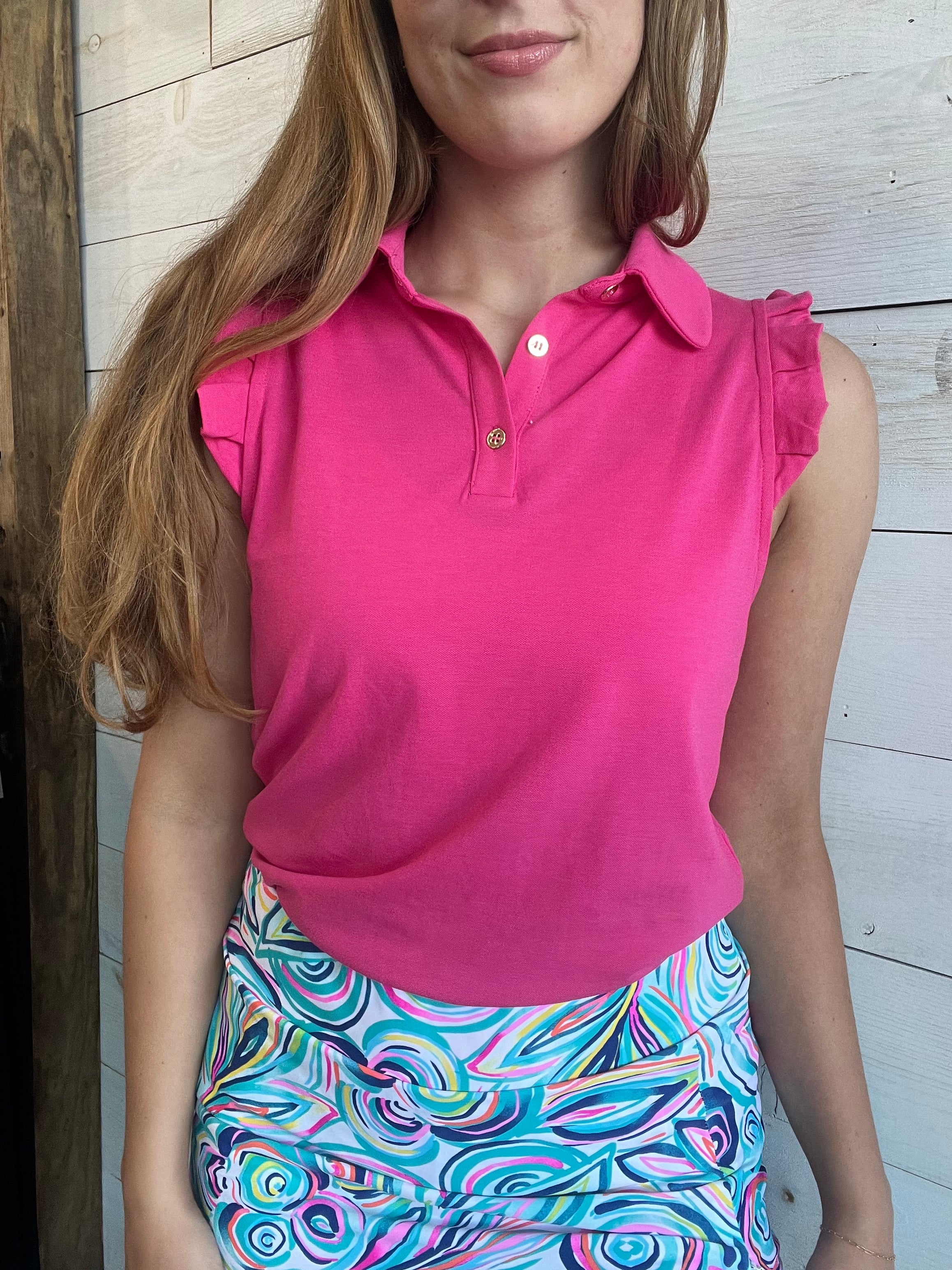 Pink & Chic Top with 50 SPF